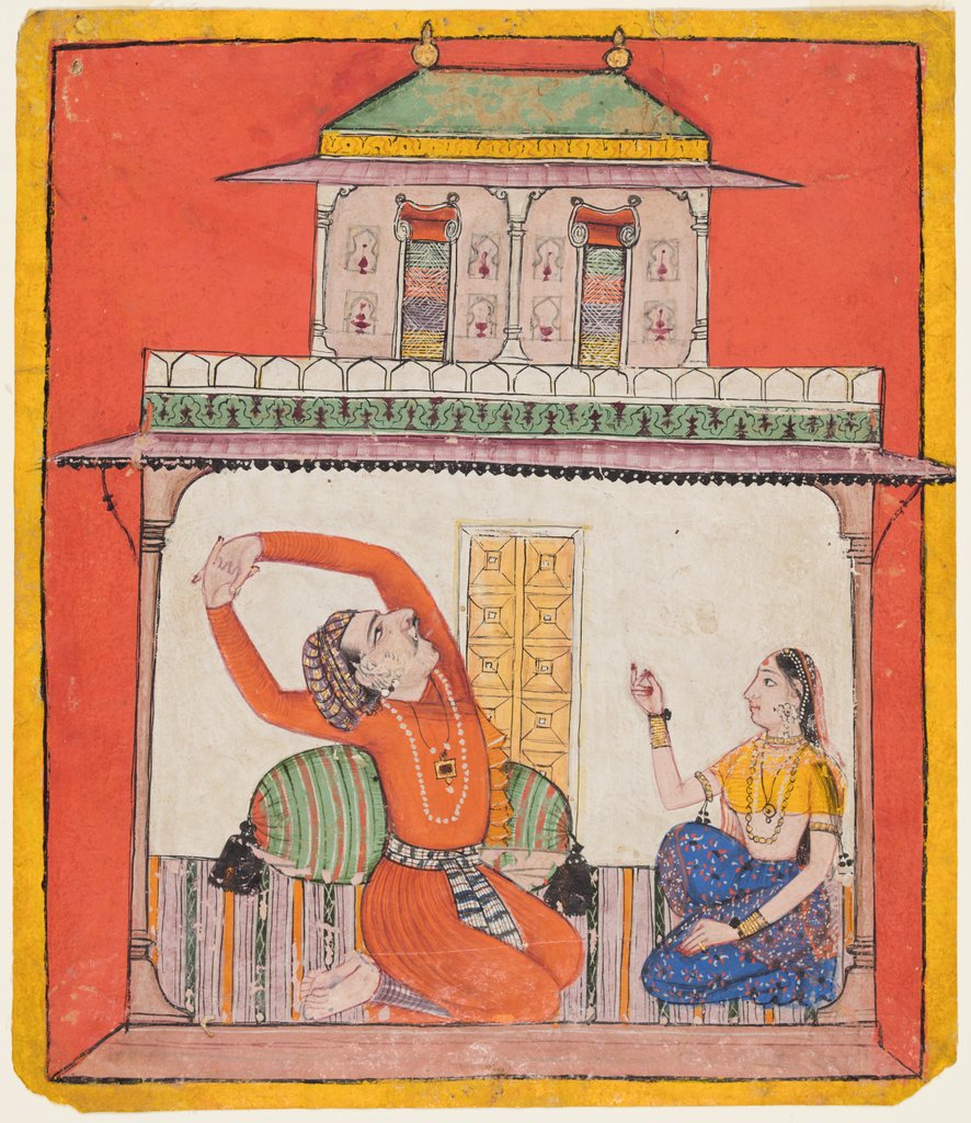 Detail of Vighada Raga of Sri, c. 1700 by Unknown