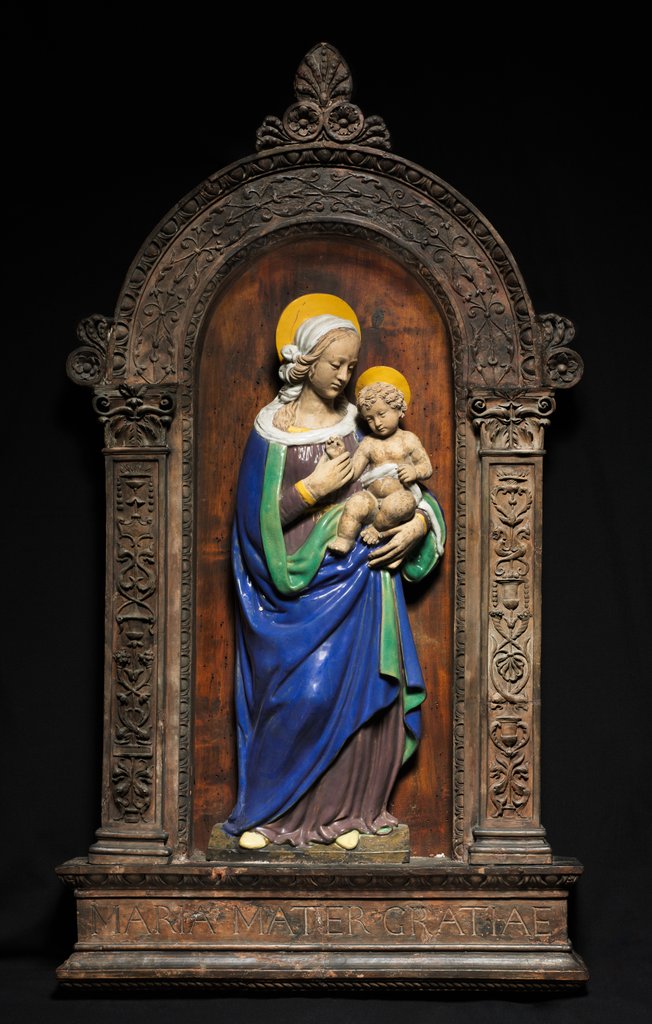 Detail of Virgin and Child, 1500-1510 by Benedetto Buglioni