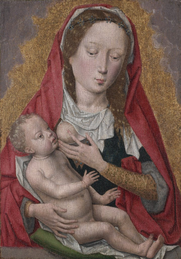 Detail of Virgin and Child, c. 1470-1480 by Hans Memling