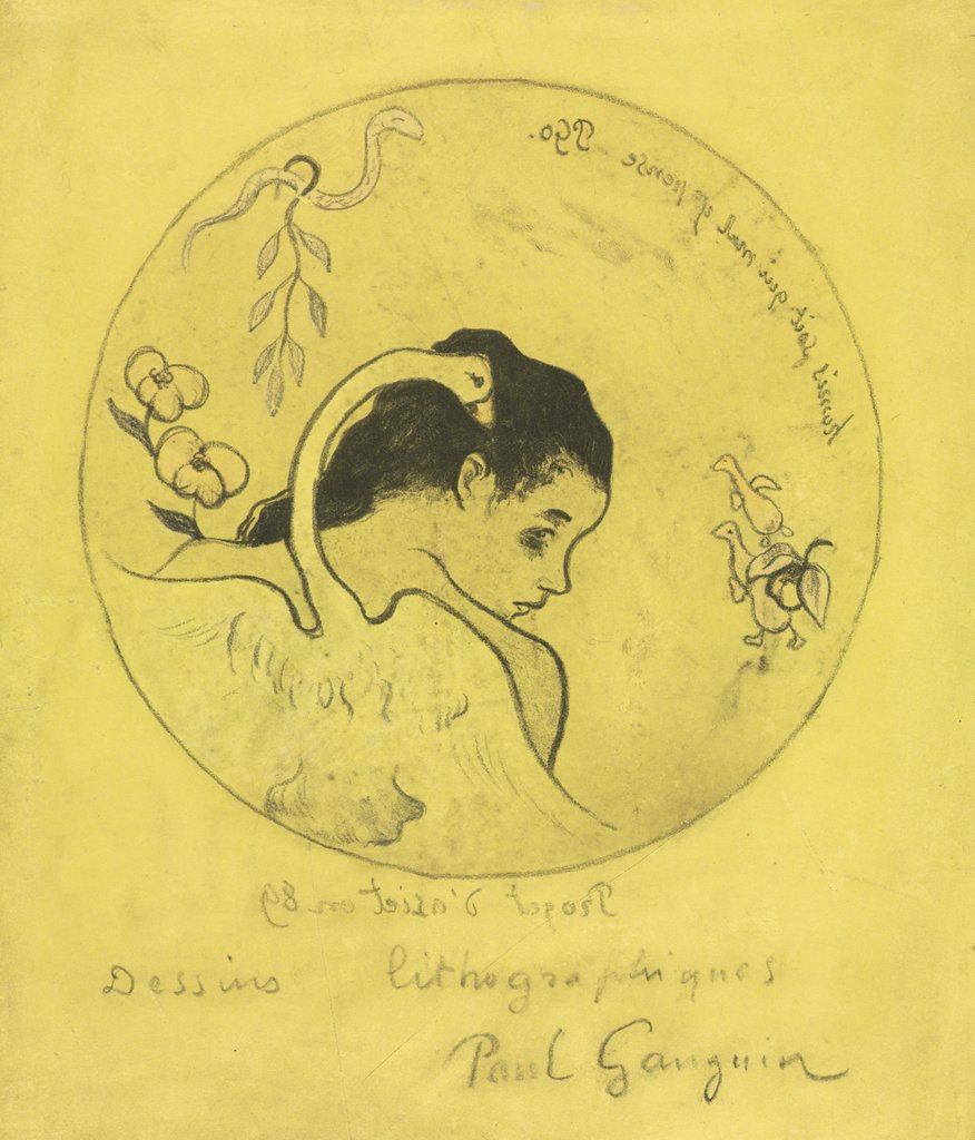 Detail of Volpini Suite, 1889 by Paul Gauguin