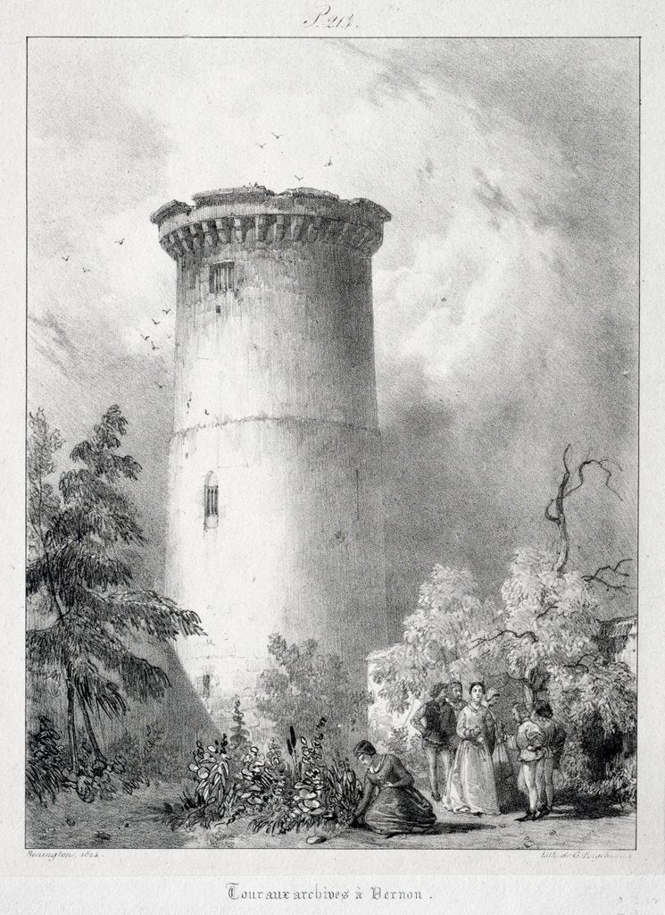 Detail of Voyages pittoresques et romantiques dans lancienne France, Normandie…, 1824 by Richard Parkes Bonington
