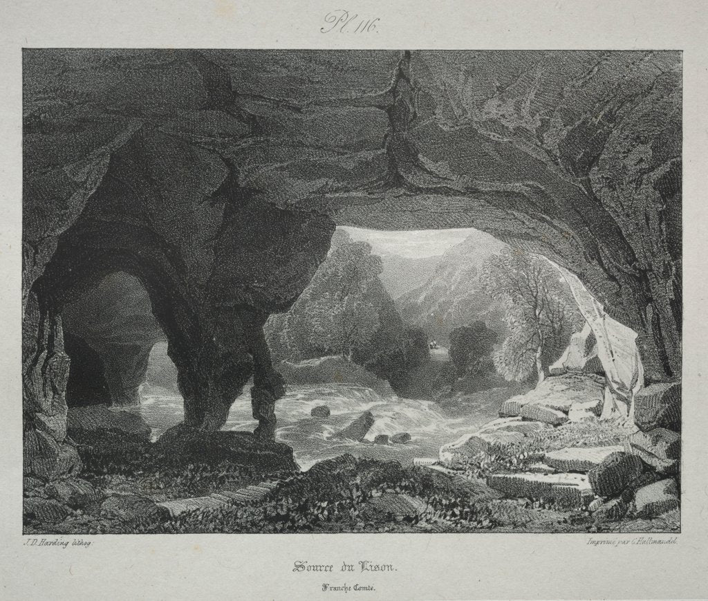 Detail of Voyages pittoresques et romantiques dans lancienne France. Franche-Comté…, 1825 by James Duffield Harding