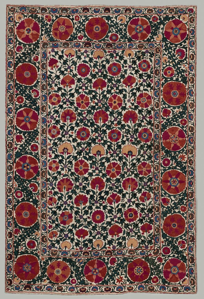 Detail of Wall Hanging, 1850-1899 by Unknown