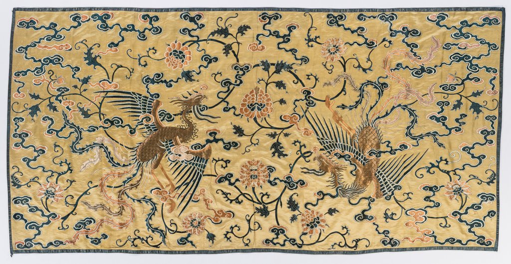Detail of Wall Hanging, late 1700s - early 1800s by Unknown