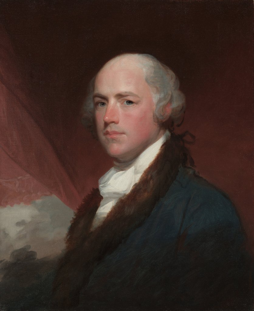 Detail of Wilson Cary Nicholas, c. 1805 by Gilbert Stuart
