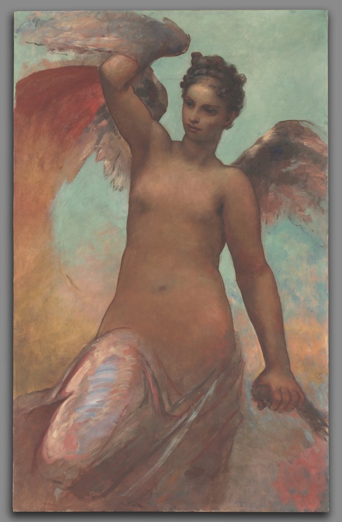 Detail of Winged Fortune, 1878 by William Morris Hunt