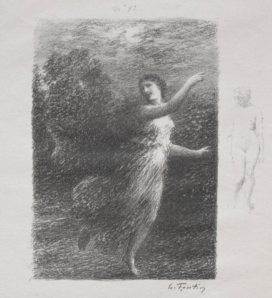 Detail of XXIV by Henri Fantin-Latour