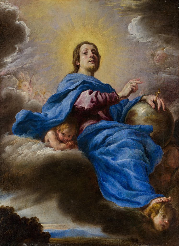 Detail of Salvator Mundi, ca. 1622-23 by Domenico Fetti