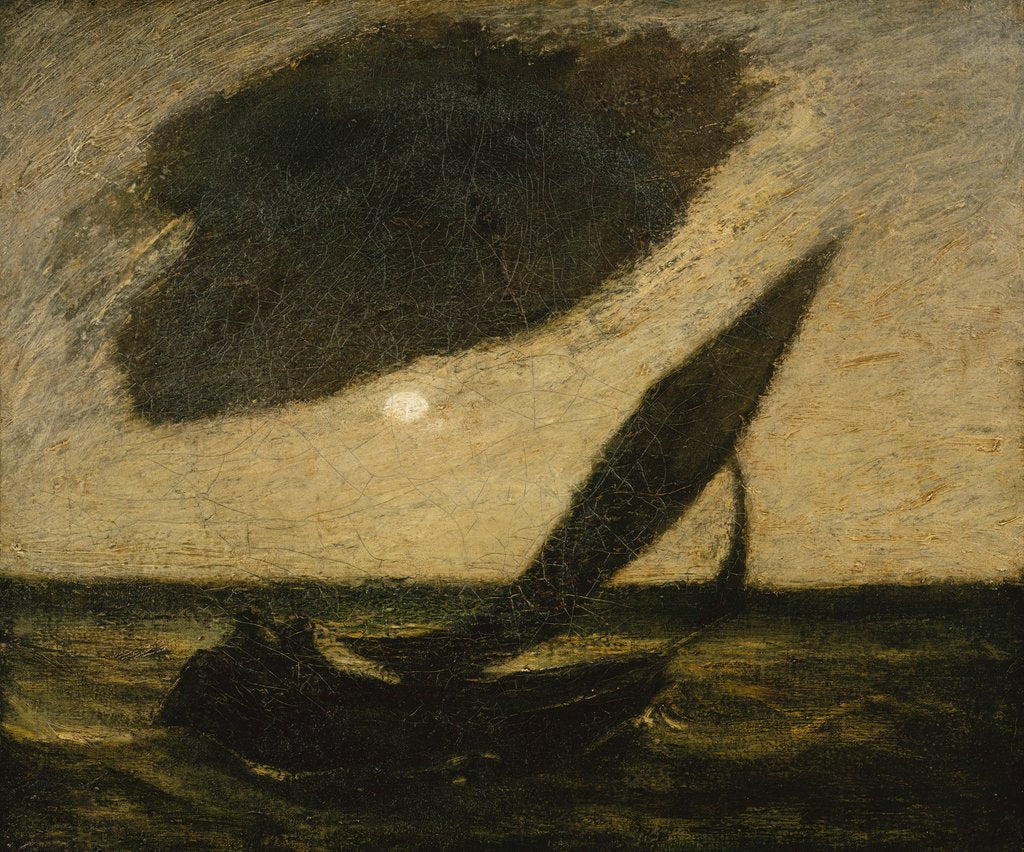 Detail of Under a Cloud, ca. 1900 by Albert Pinkham Ryder
