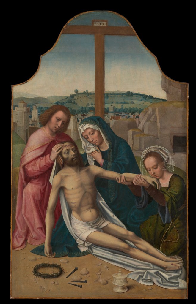 Detail of The Lamentation, ca. 1520-25 by Ambrosius Benson