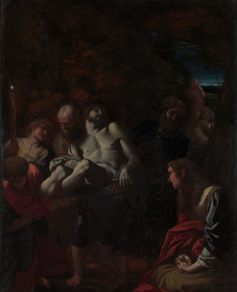 Detail of The Burial of Christ, 1595 by Annibale Carracci