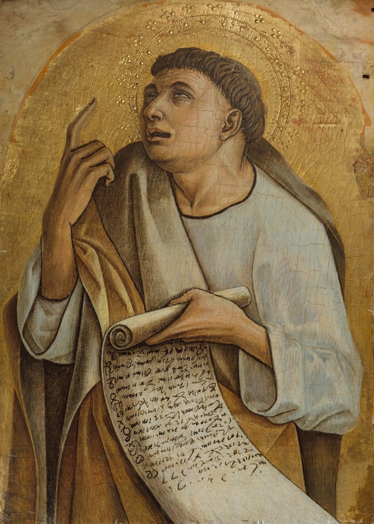 Detail of An Apostle, ca. 1471-73 by Carlo Crivelli