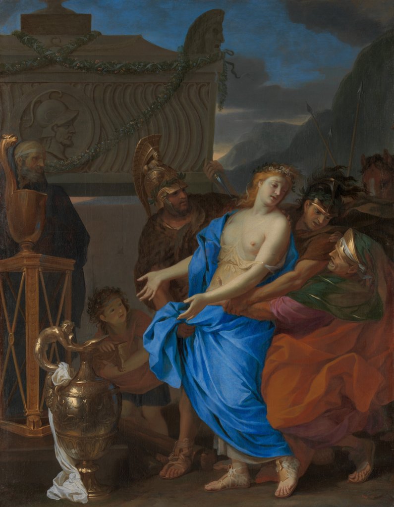 Detail of The Sacrifice of Polyxena, 1647 by Charles le Brun