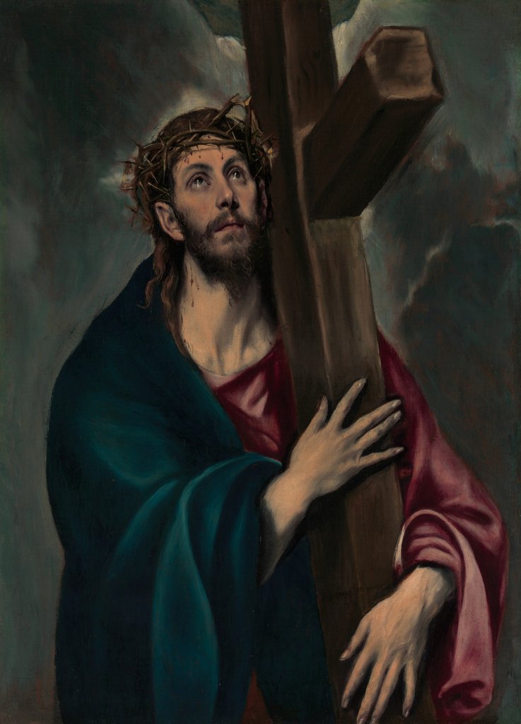 Detail of Christ Carrying the Cross, ca. 1577-87 by El Greco