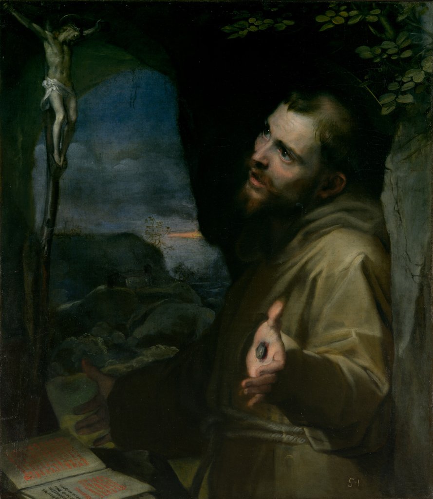 Detail of Saint Francis, ca. 1600-1604 by Federico Barocci