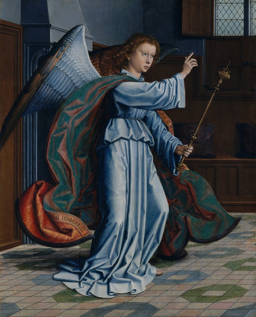 Detail of The Annunciation, 1506 by Gerard David
