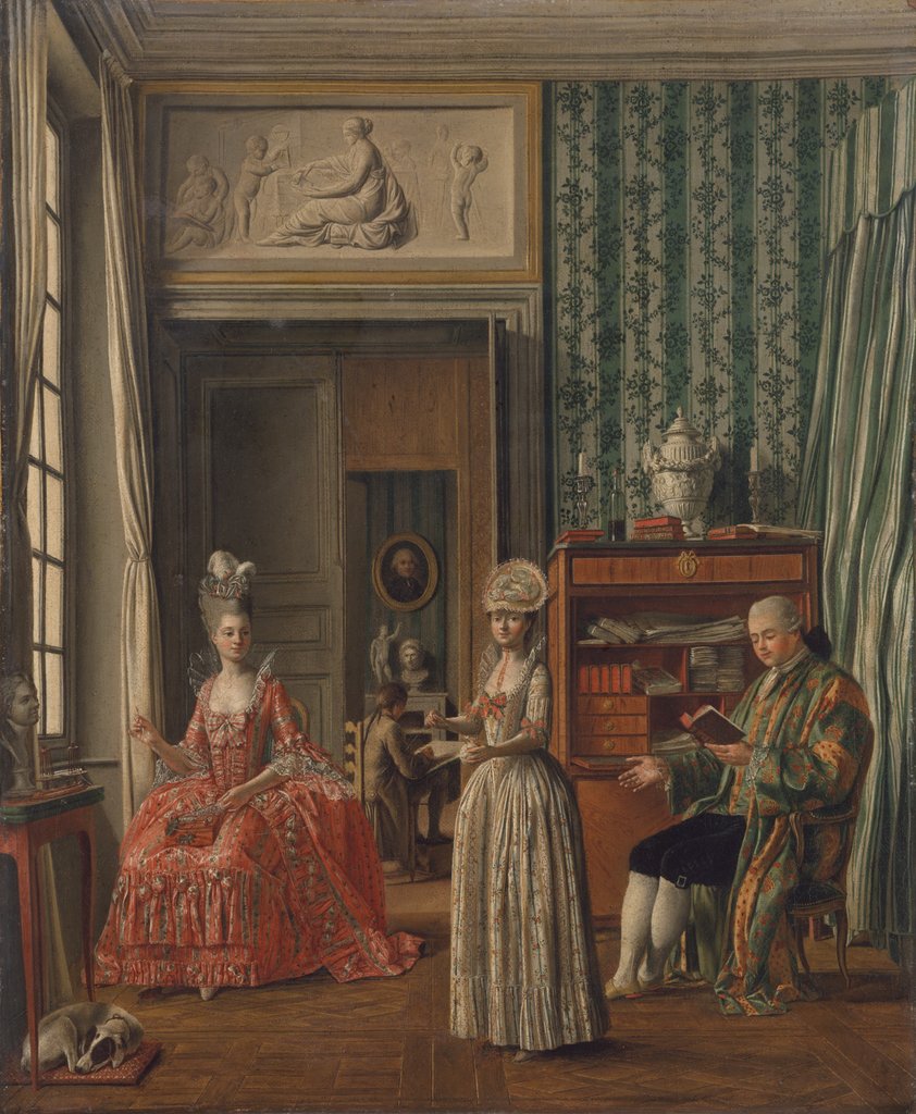 Detail of Domestic Scene by Unknown