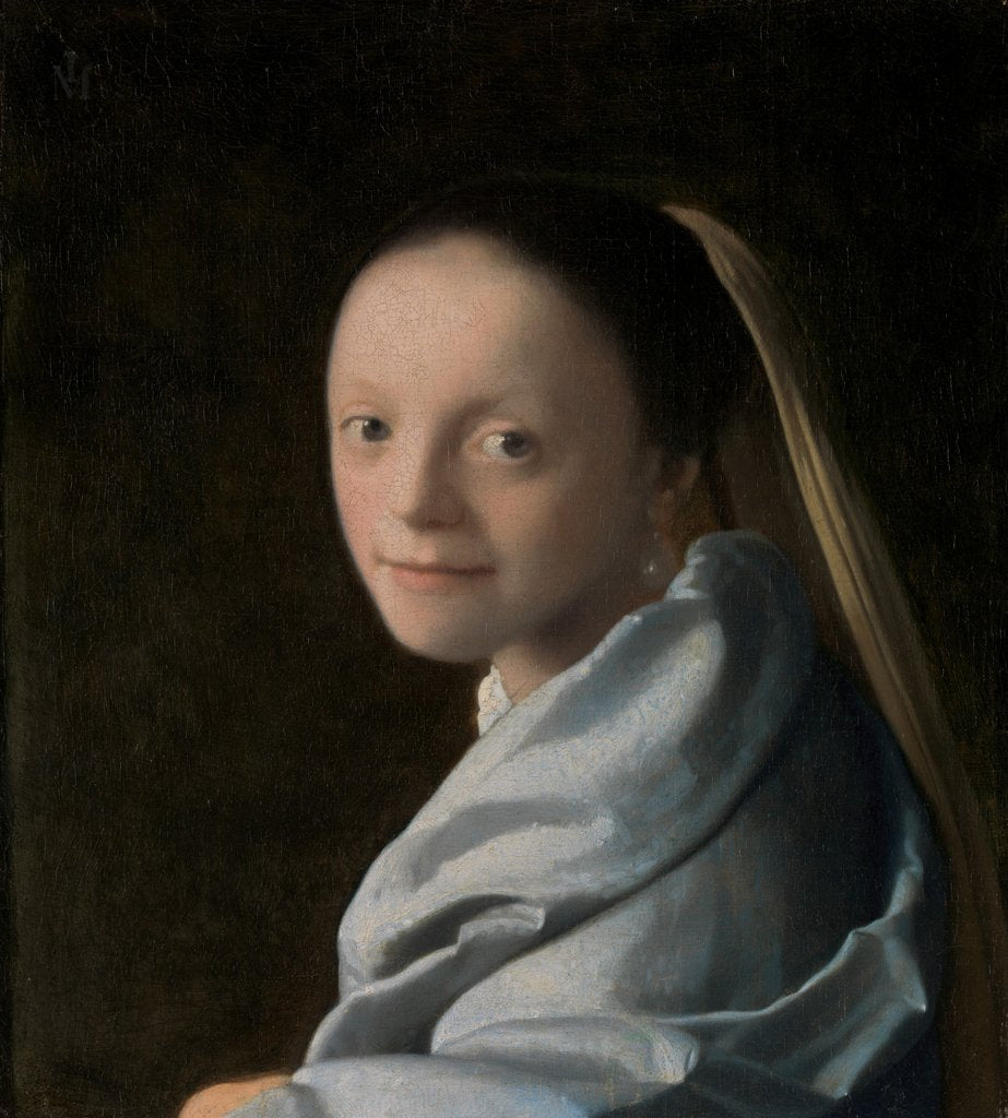 Study of a Young Woman, ca. 1665-67 by Jan Vermeer