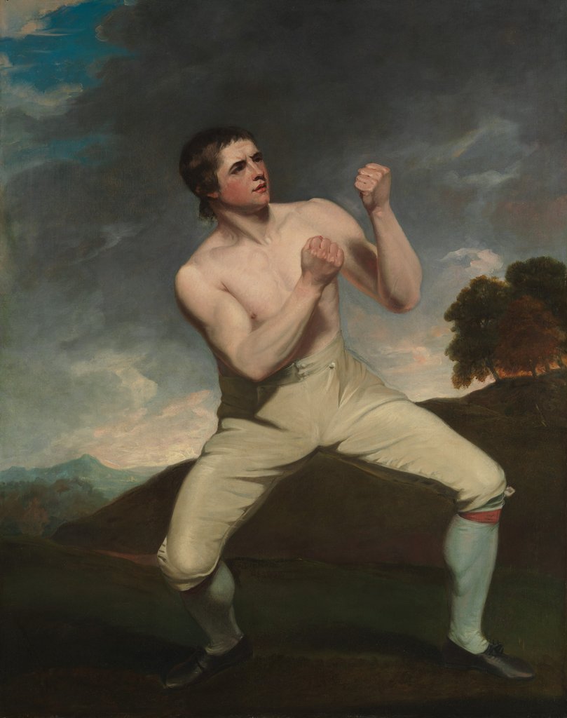 Detail of Richard Humphreys, the Boxer by John Hoppner