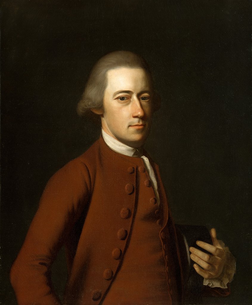Detail of Samuel Verplanck, 1771 by John Singleton Copley