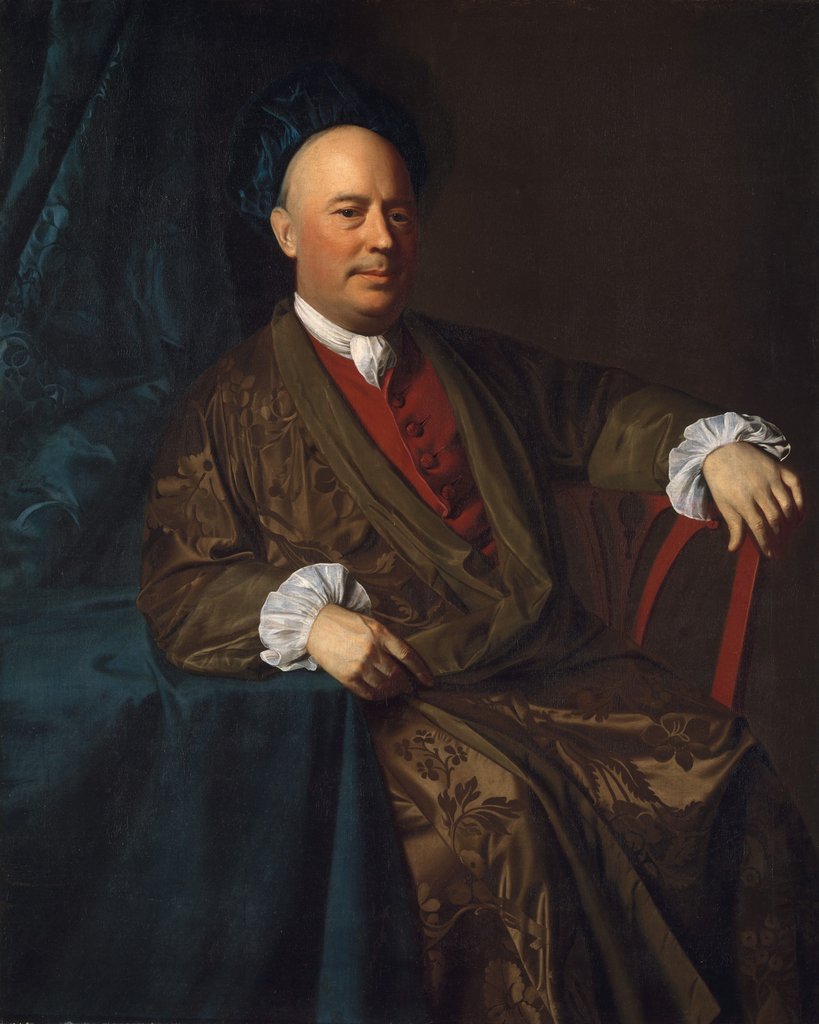 Detail of Joseph Sherburne, ca. 1767-70 by John Singleton Copley