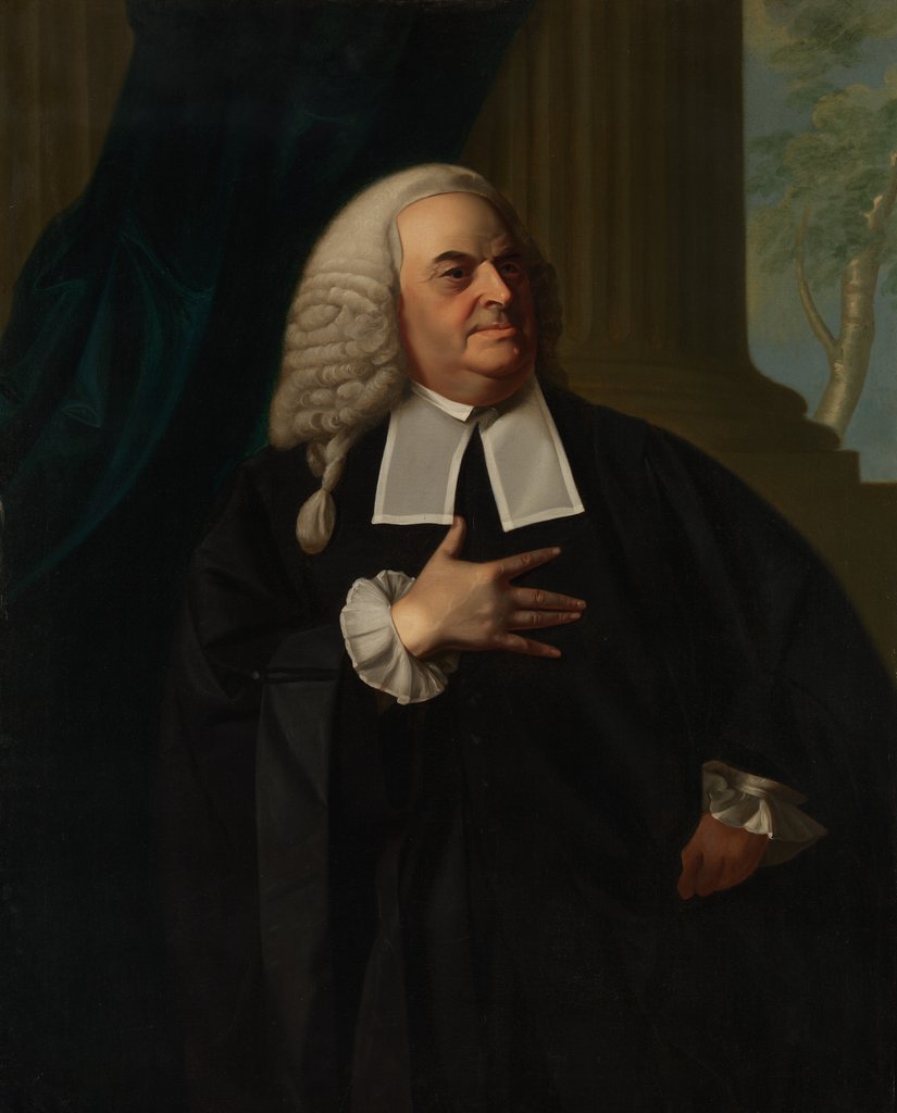Detail of Richard Dana, ca. 1770 by John Singleton Copley