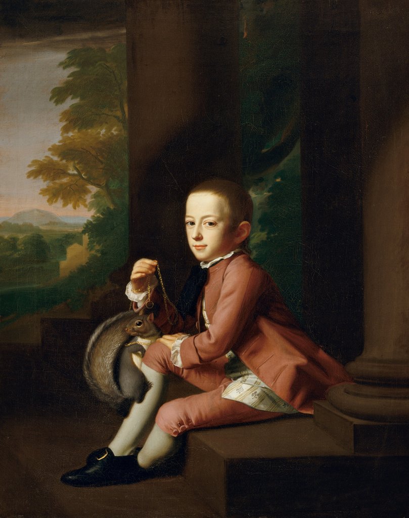 Detail of Daniel Crommelin Verplanck, 1771 by John Singleton Copley