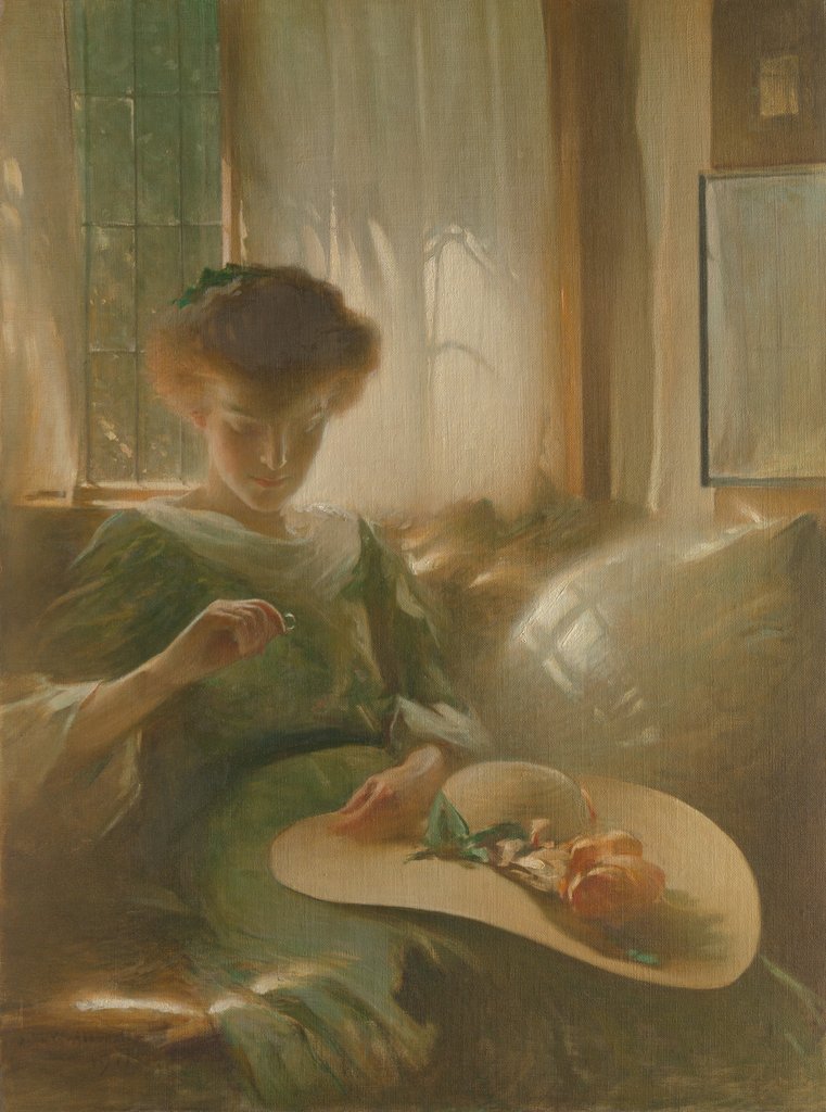 Detail of The Ring, 1911 by John White Alexander