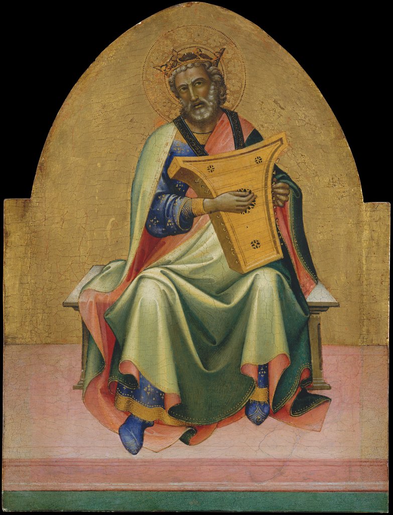 Detail of David, ca. 1408-10 by Lorenzo Monaco