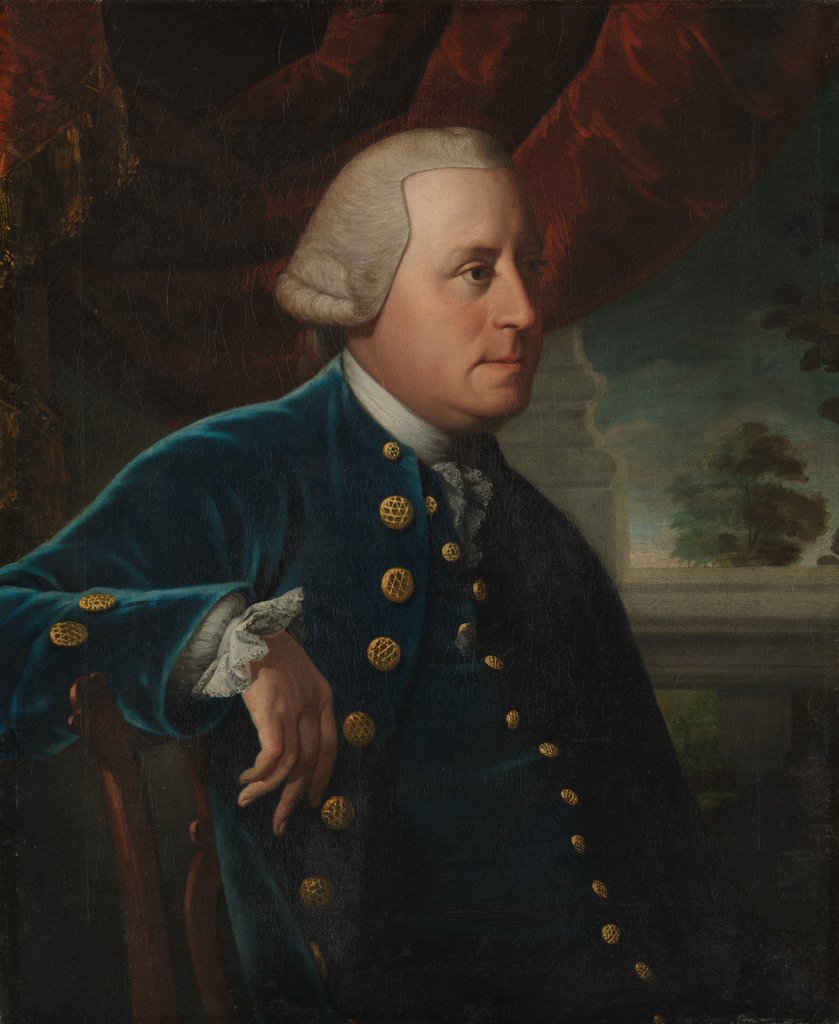 Detail of Reynold Keen, ca. 1769 by Matthew Pratt