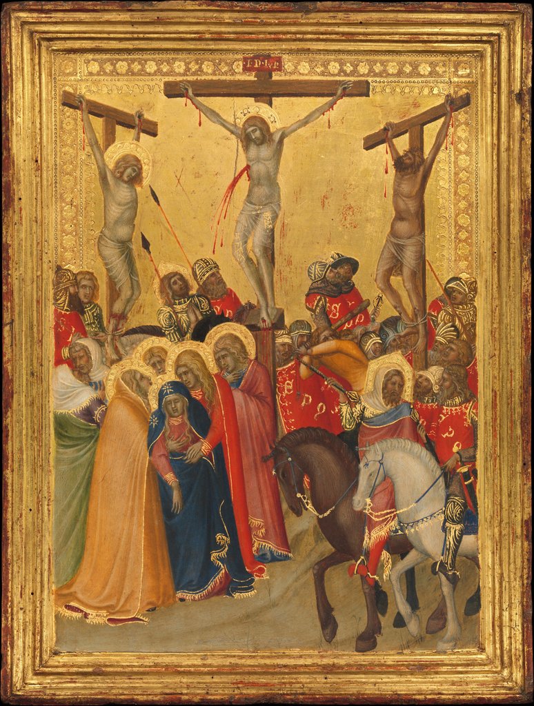 Detail of The Crucifixion, 1340s by Pietro Lorenzetti