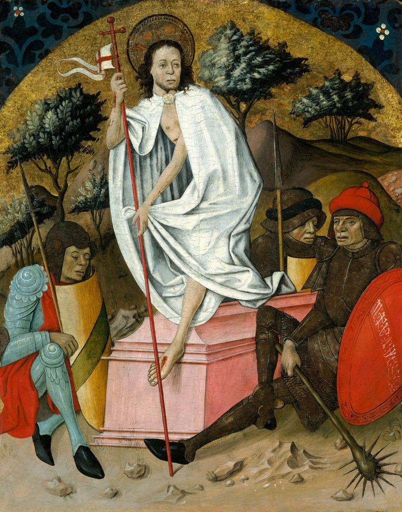 Detail of The Resurrection by Unknown