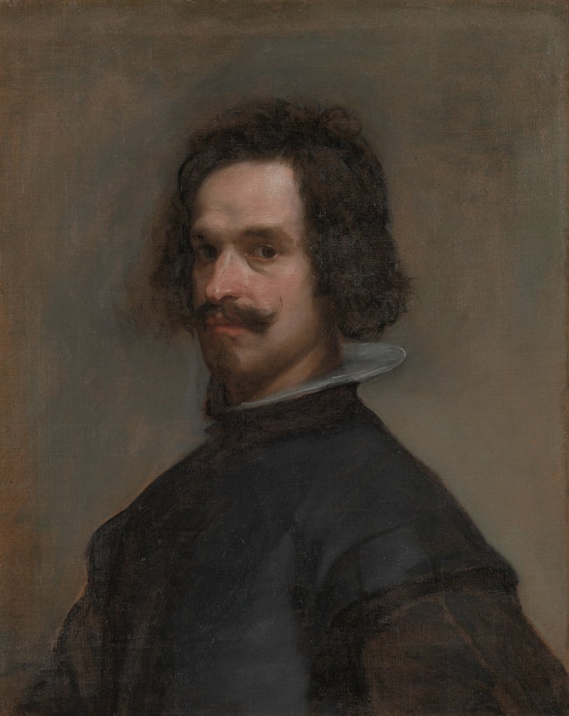 Detail of Portrait of a Man, ca. 1630-35 by Diego Velasquez