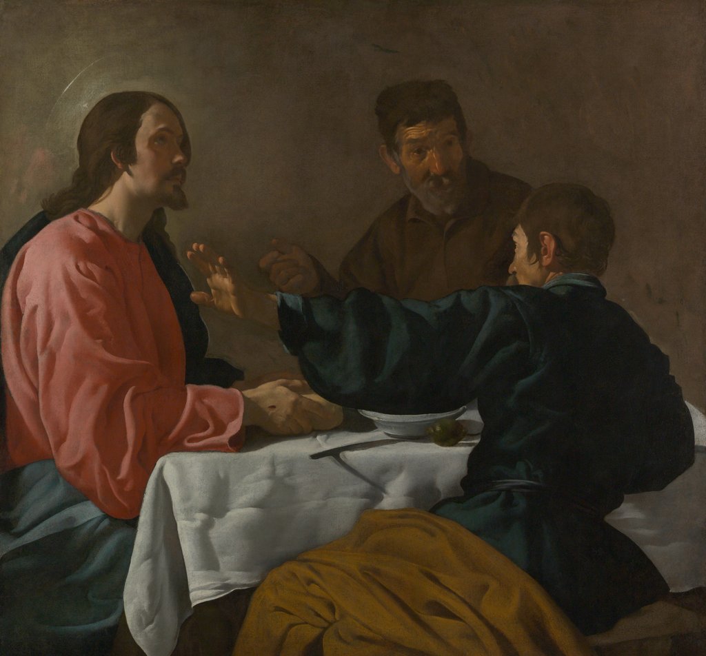 Detail of The Supper at Emmaus, 1622-23 by Diego Velasquez