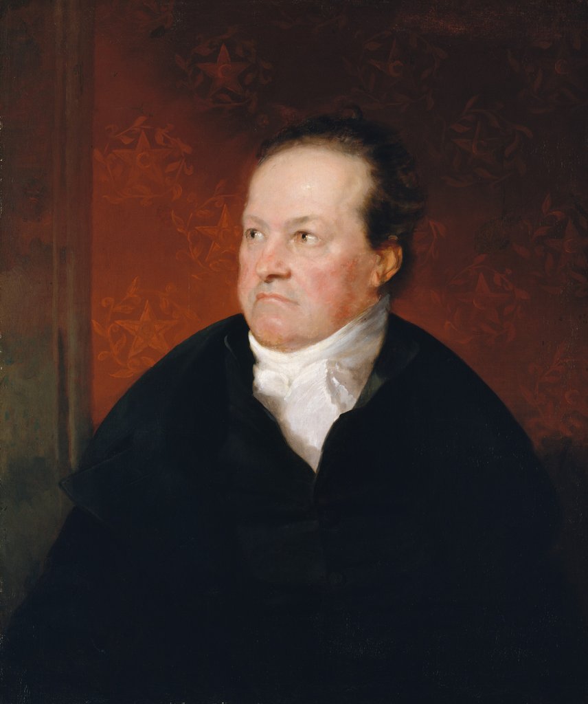 Detail of De Witt Clinton, 1826 by Samuel Finley Breese Morse