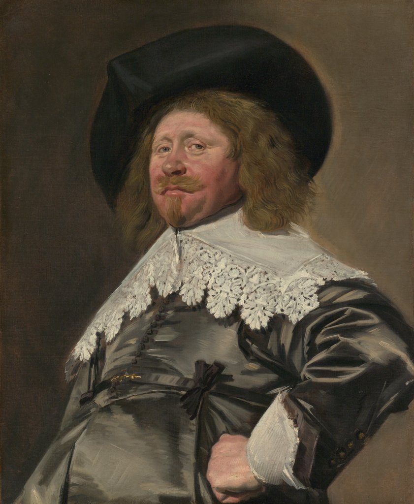 Detail of Portrait of a Man, Possibly Nicolaes Pietersz Duyst van Voorhout, ca. 1636-38 by Frans Hals