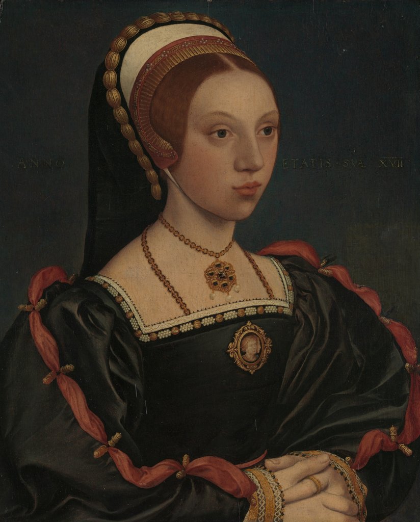 Portrait of a Young Woman, ca. 1540-45 by Workshop of Hans Holbein the Younger