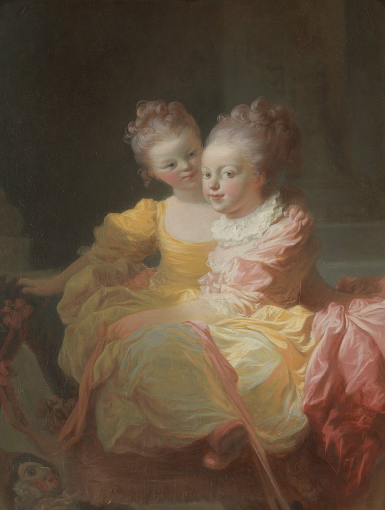 Detail of The Two Sisters, ca. 1769-70 by Jean-Honore Fragonard