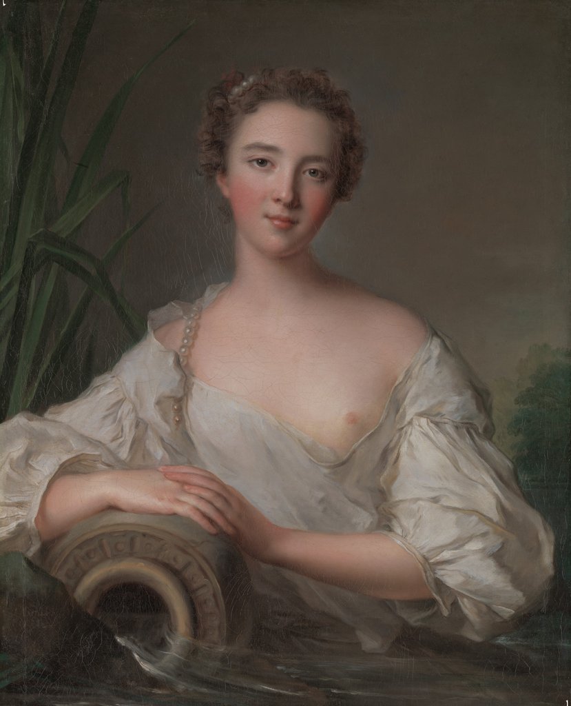 Detail of The Spring, 1738 by Jean-Marc Nattier