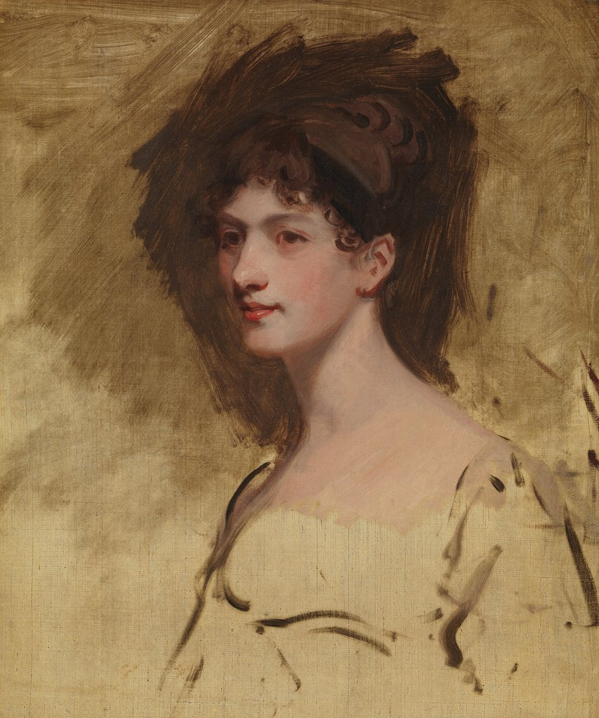 Detail of Lady Hester King, probably 1805 by John Hoppner