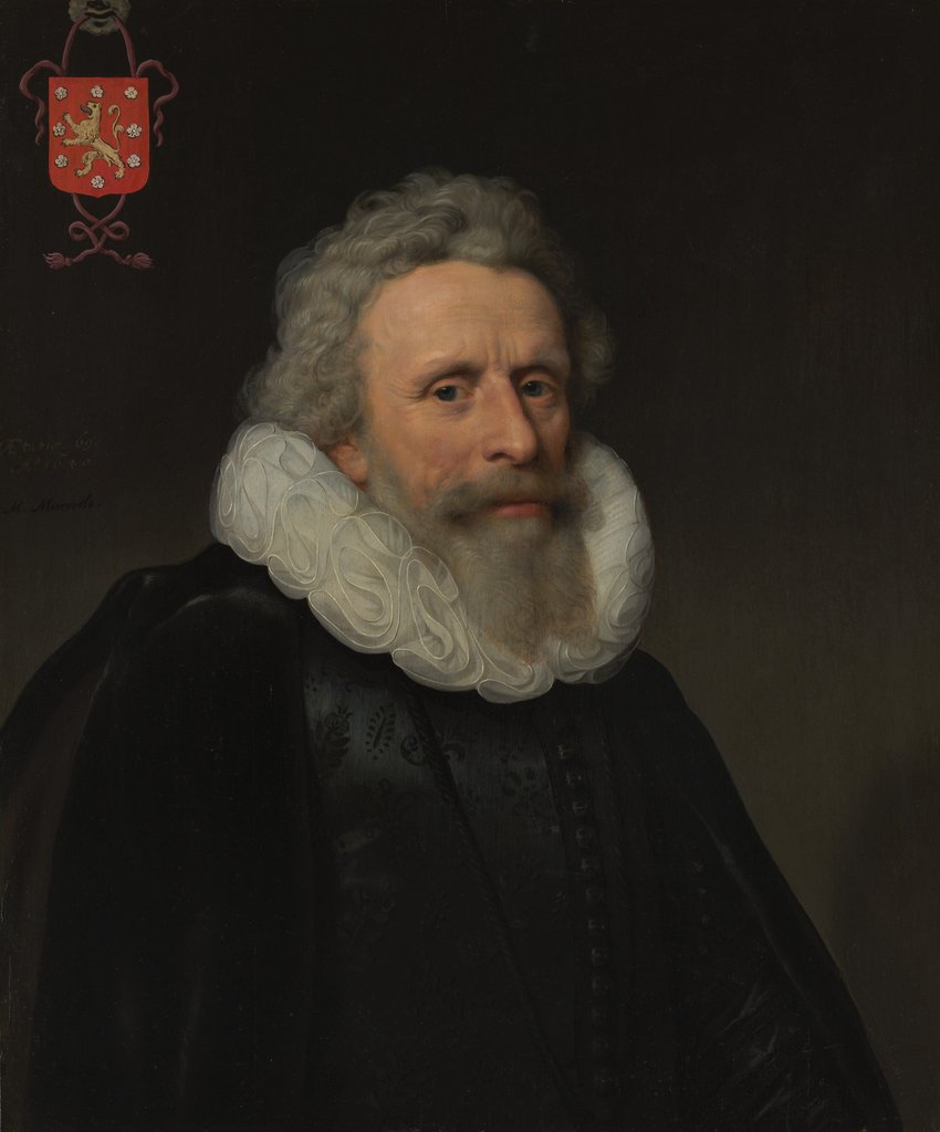 Detail of Jacob van Dalen, Called Vallensis, 1640 by Michiel van Mierevelt