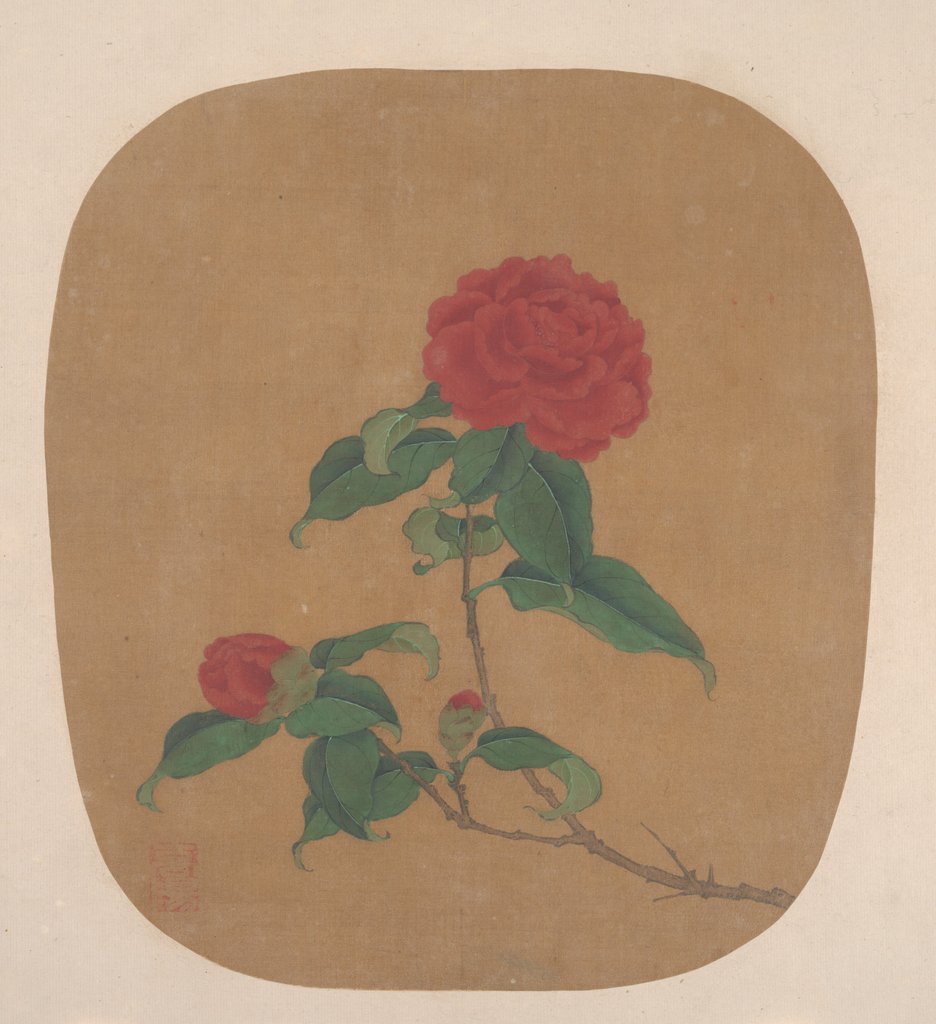 Detail of Camellia Flowers by Unknown