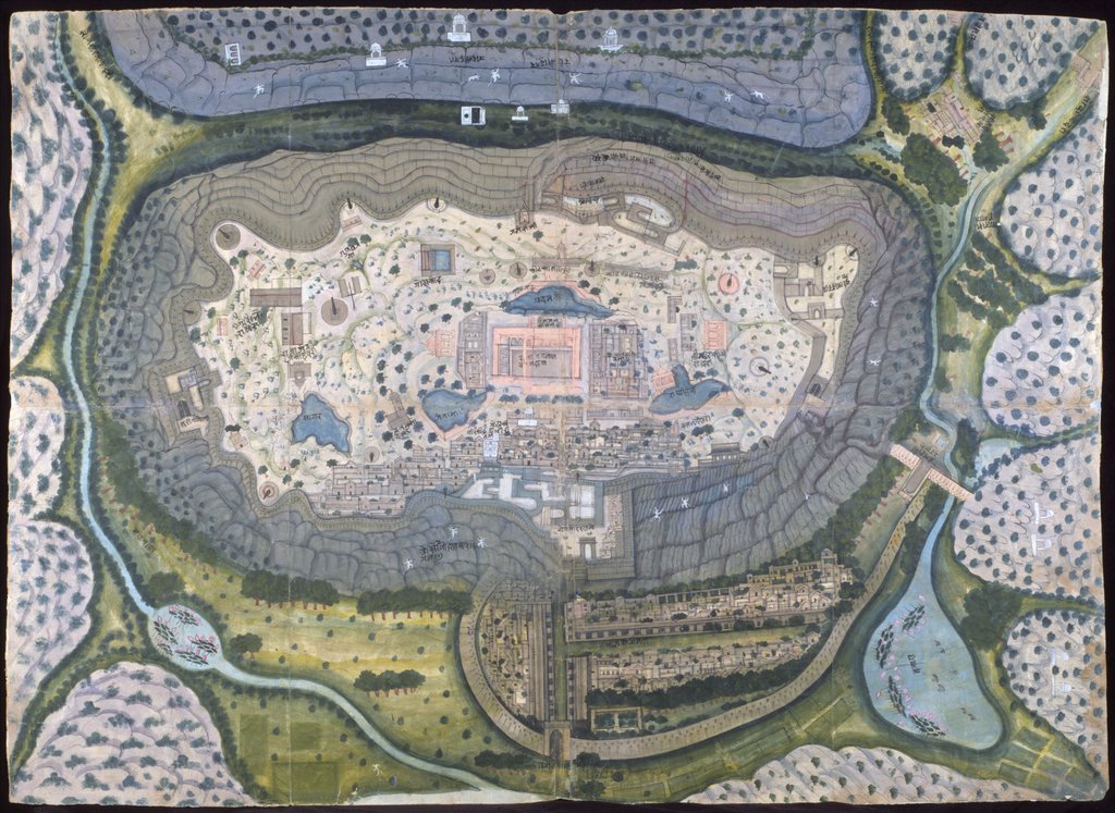 Fortified City of Ranthambhor, ca. 1810-18 by Generation of Bagta
