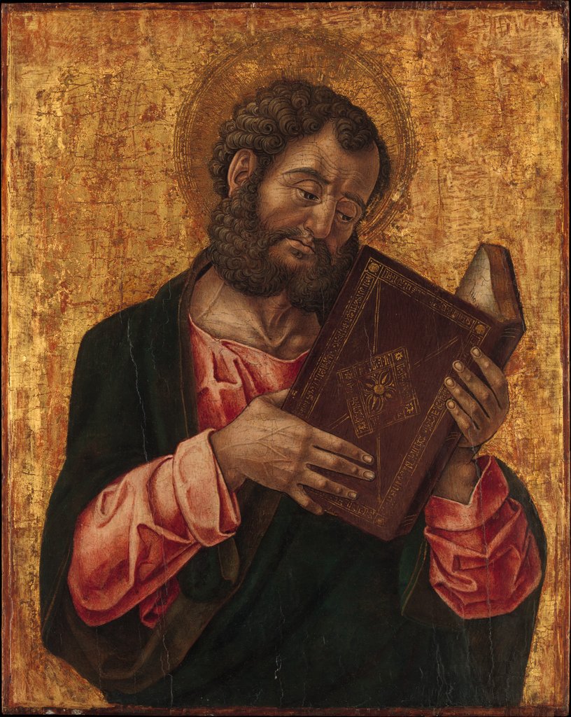 A Saint Reading, ca. 1470 by Bartolomeo Vivarini