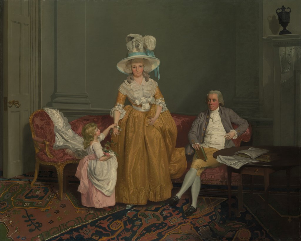 Detail of The Saithwaite Family, ca. 1785 by Francis Wheatley