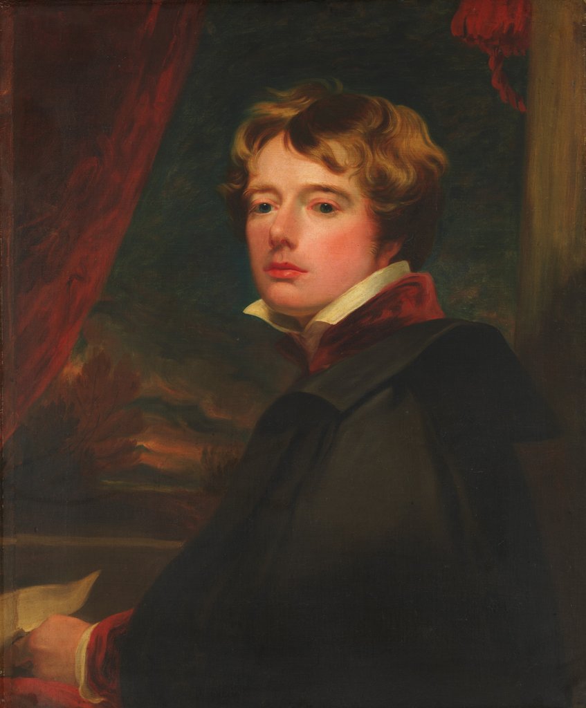 Detail of Self-Portrait by George Henry Harlow