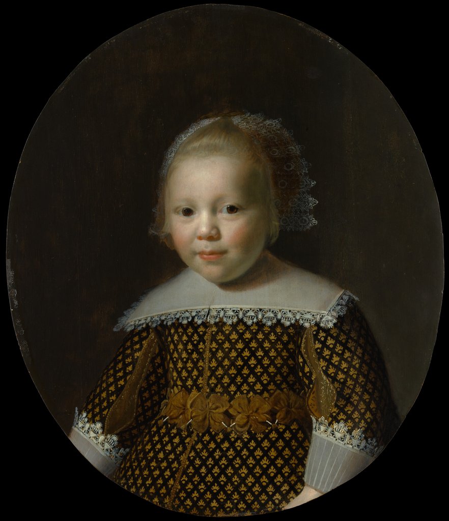 Portrait of a Young Boy by Style of Paulus Moreelse