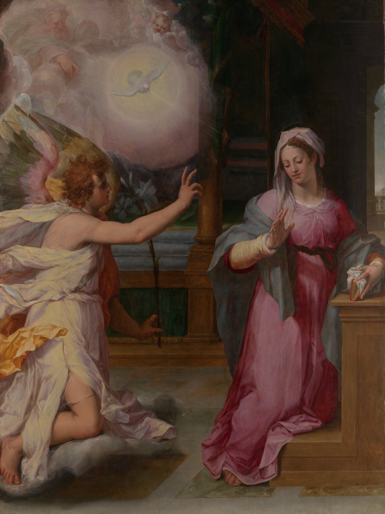 The Annunciation, ca. 1585 by Peter Candid