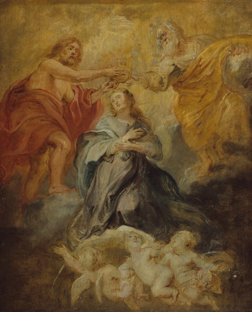 The Coronation of the Virgin, ca. 1632-33 by Peter Paul Rubens