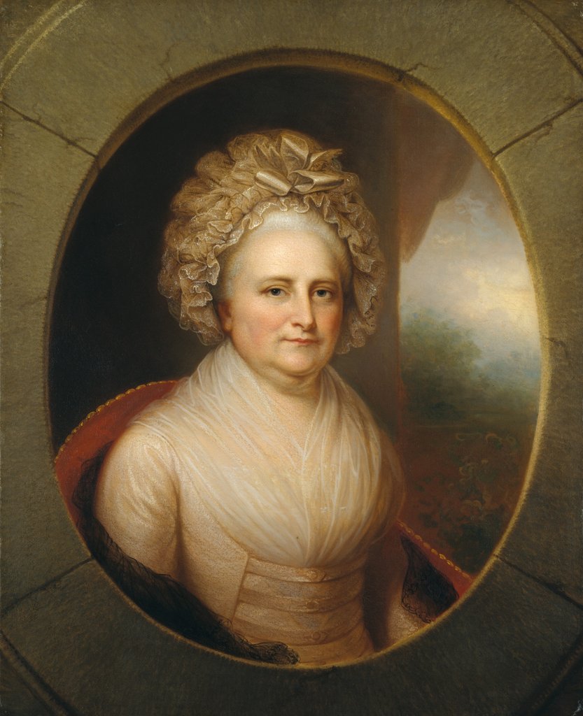 Martha Washington, ca. 1850 by Rembrandt Peale